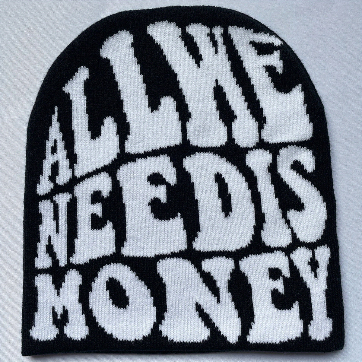 Jacquard Knitted Hat Hip Hop Cap Streetwear