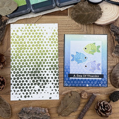 Bubble Background Stencils For DIY Painting On Various Surfaces
