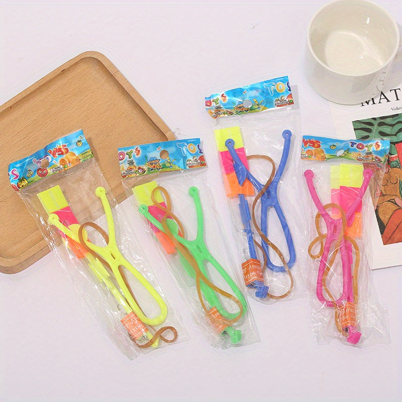 Children's Luminous Toy Slingshot Light Flying Arrow Small Toy