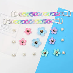 18pcs Flower Shoe Charms DIY Pins for Shoes