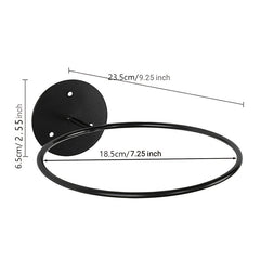 Wall Mounted Basketball Storage Rack Iron Ball Holder