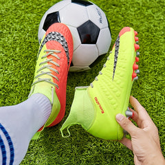 Boys Non Slip Football Cleat With Spikes Outdoor Soccer Shoes