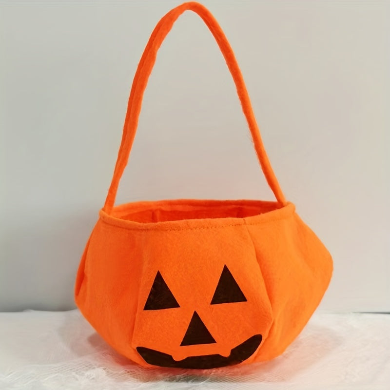 Portable Pumpkin Bag Non-woven Halloween Supplies