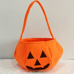 Portable Pumpkin Bag Non-woven Halloween Supplies