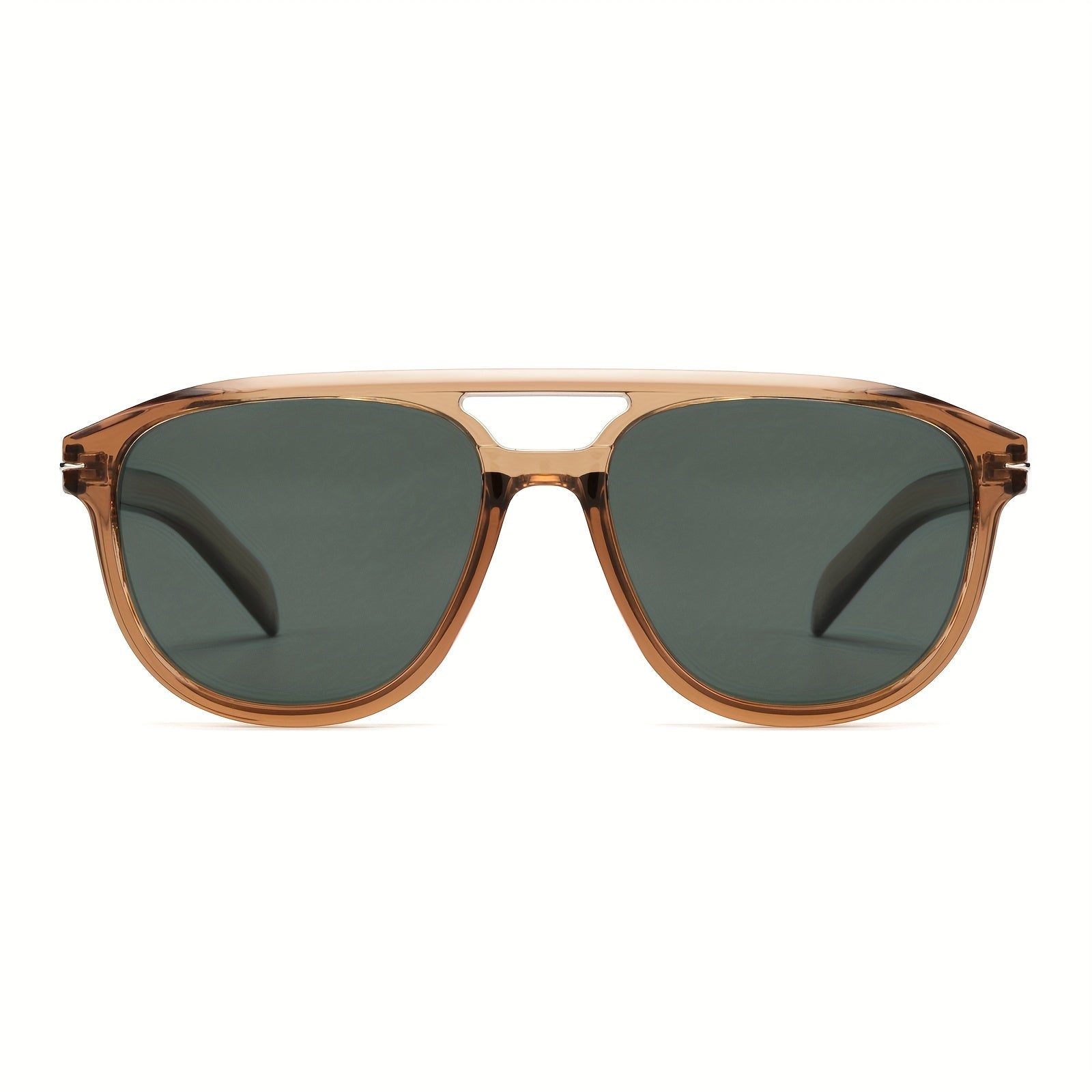 OUWEN Classic Polarized Square Aviator Sunglasses