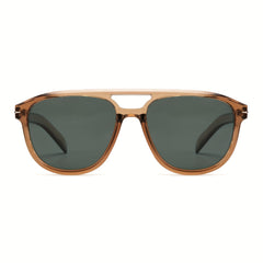 OUWEN Classic Polarized Square Aviator Sunglasses