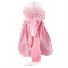 Men's Velvet Durag for 360 Waves + Long Tail