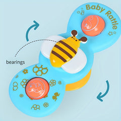 Rotating Animal Suction Cup Carousel Toy