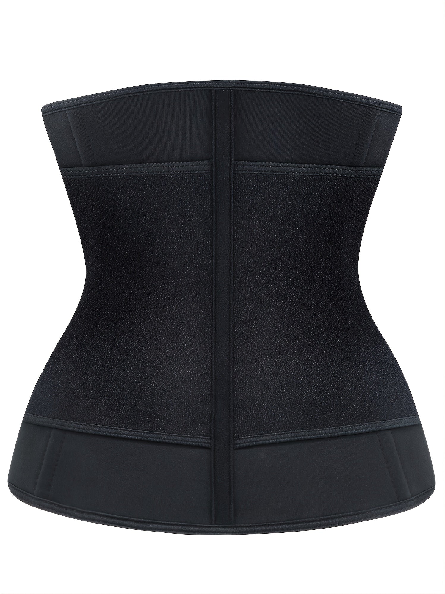 Women's Neoprene Waist Trainer with Double Belts High Stretch Fabric