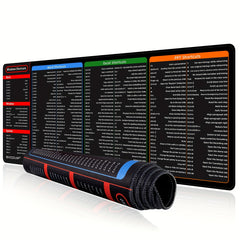 Windows Shortcut Key Mouse Pad 70x30x0.27 Inch