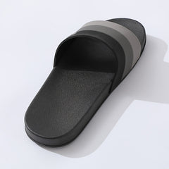 Striped Non Slip Quick drying Slippers Soft Sole Men Women Comfort Slide
