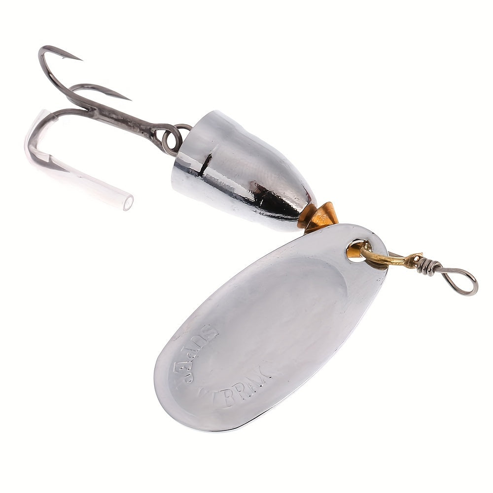 Artificial Sequin Fishing Lures Metal Spinner Spoon Bait Fishing Tackle 5g-19g