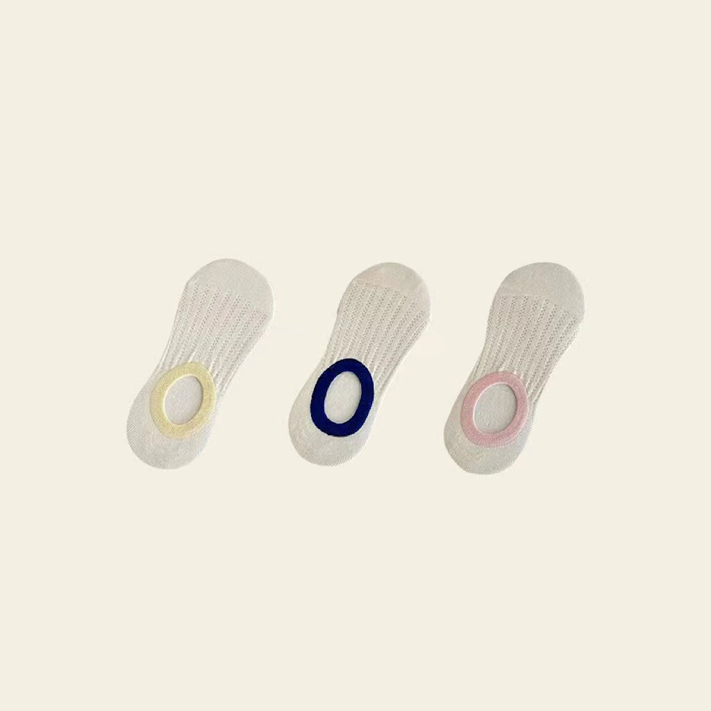 3 Pairs No Show Socks Soft & Lightweight Low Cut Ankle Socks Women's Stockings