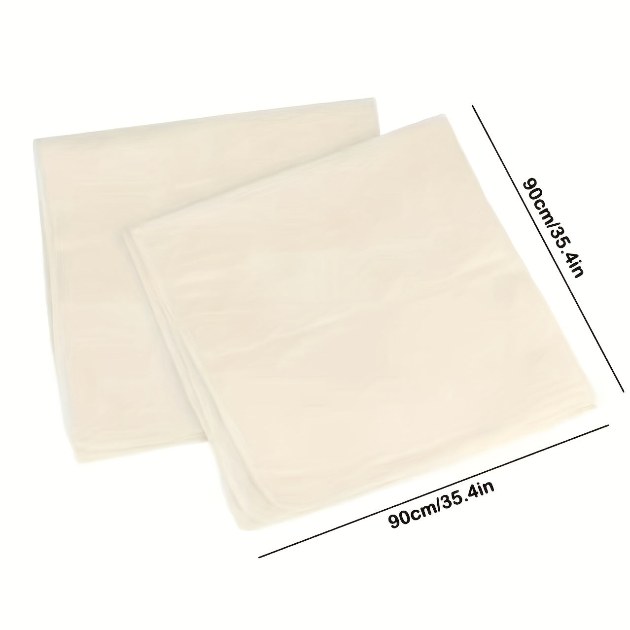 3pcs Cheesecloth 90 Unbleached & Reusable Ultra Fine Cheese Cloth