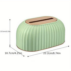 Modern Desktop Tissue Box Holder Automatic Lifting Style