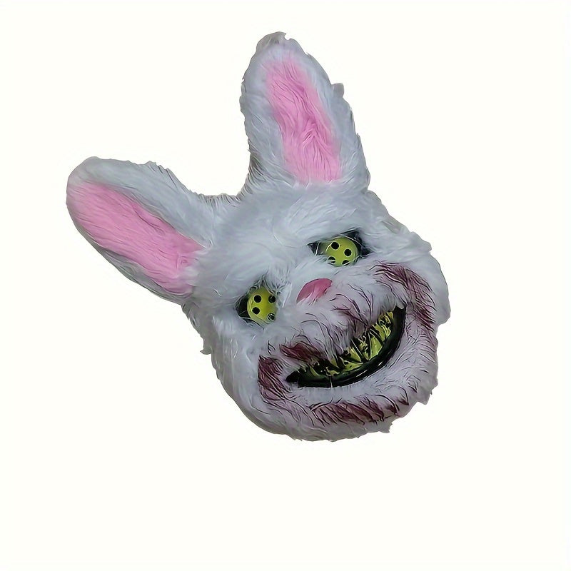 Evil Stuffed Bunny Mask Halloween Costume Party Props