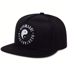 Tai Chi Yin Yang Baseball Cap Embroidery Hip Hop Unisex Snapback Hats