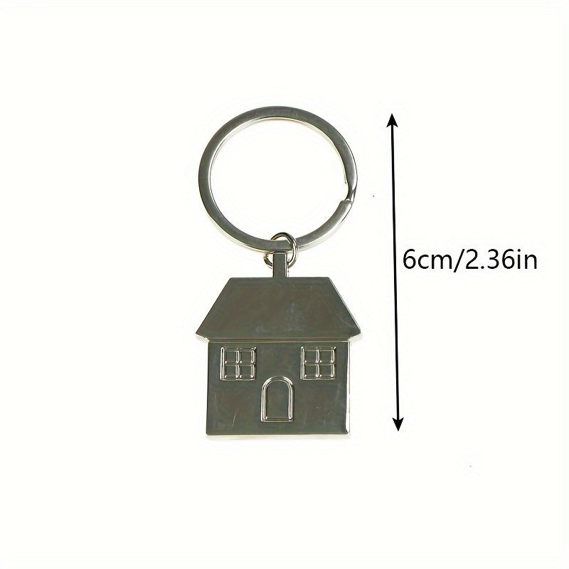 House Shaped Keychain Keyring Bag Pendant Gift For Both Men and Women