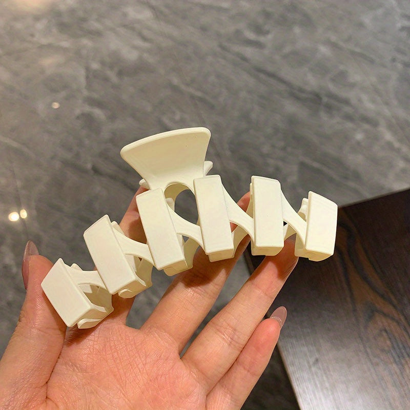 Solid Shark Claw Large Ponytail Holder Hair Accessories