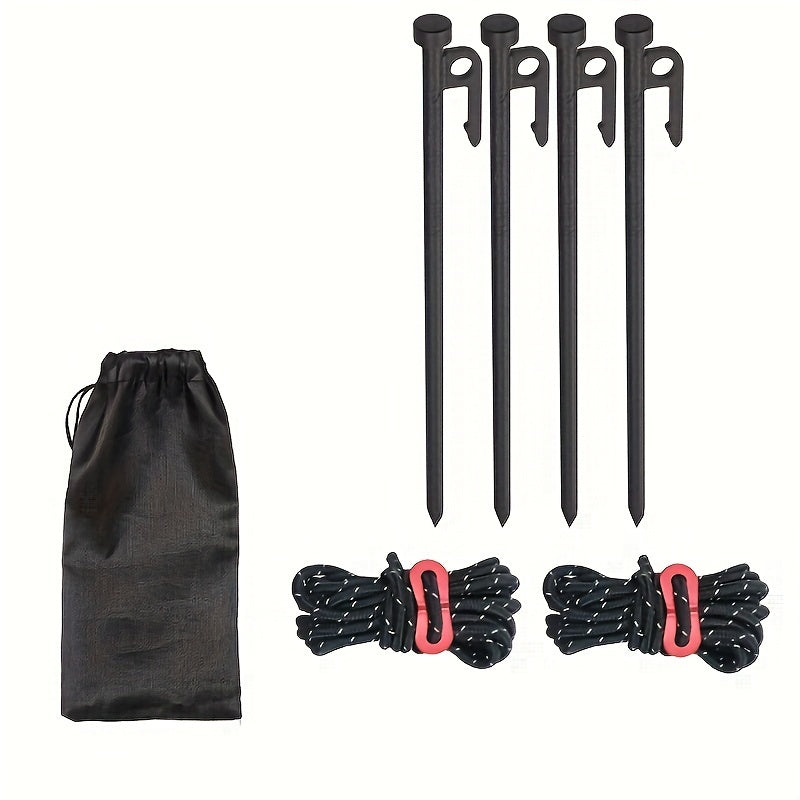 8pcs Tent Extended Ground Nails for Camping Beach Camp