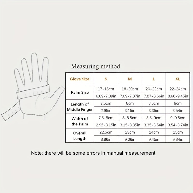 Winter Warm Touch Screen Gloves Waterproof Cold Weather Windproof