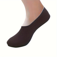 Letter & Leopard Print Low Cut Socks