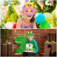 Dinosaur Masks Party Masquerade Supplies - Boys Halloween Masks