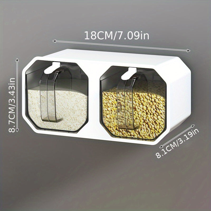 Wall mounted Seasoning Box Kitchen Storage Container