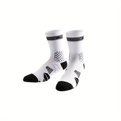 Veidoorn Basketball Socks Compression Thickened Crew Socks