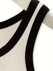Letter Print Thermal Tank Top Women's Lingerie