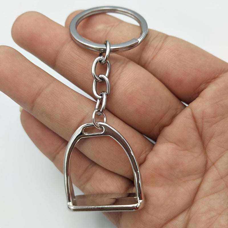 5pcs Outdoor Stirrup Keychain Hanger Tool Alloy Accessories