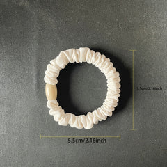 Mini Thin Elastic Hair Bands Skinny Hair Ties Ropes Ponytail Holders