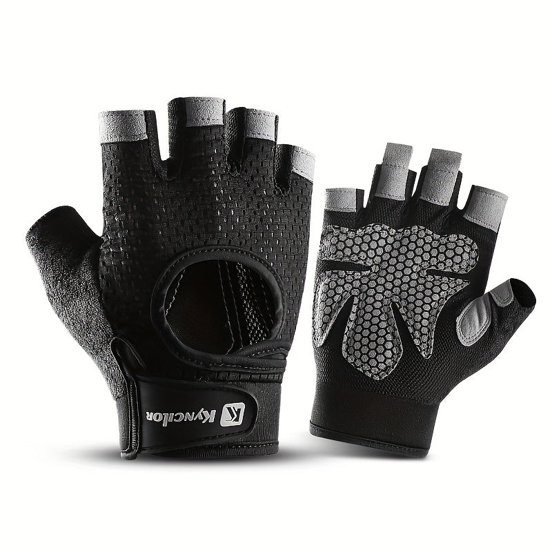 Half Finger Gym Gloves for Body Building Training Fitness Cycling