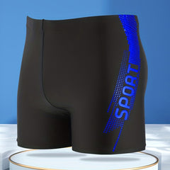 Quick Drying Drawstring Men's Swim Trunks - Summer Beach Pool Shorts