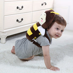 Baby Head Back Protector Safety Pad Harness Headgear Cartoon Protection