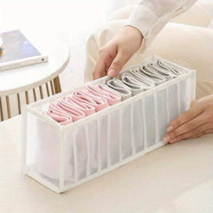 Drawer Divider Socks Organizer Storage Box Compartments