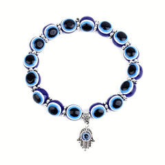 Devil's Eye Charm Bracelet Good Luck Anniversary Birthday Friendship Gift