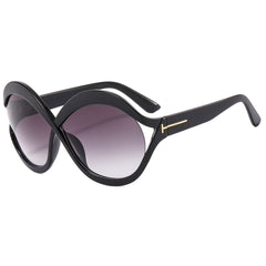 Vintage Oversize Frame Lady Sunglasses