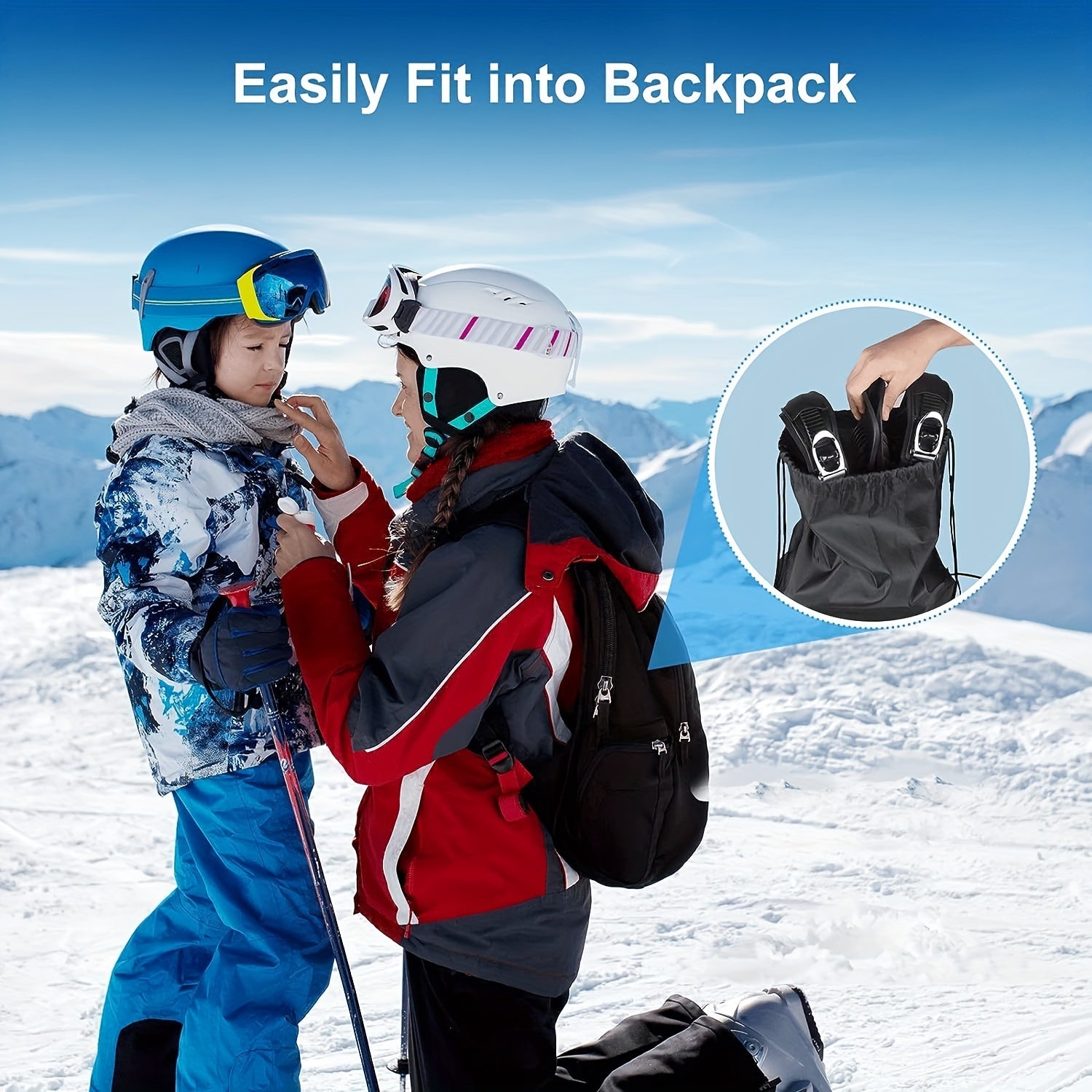Mini Ski Skates Sled Snow Equipment Ski Boots Mini Ski Boards