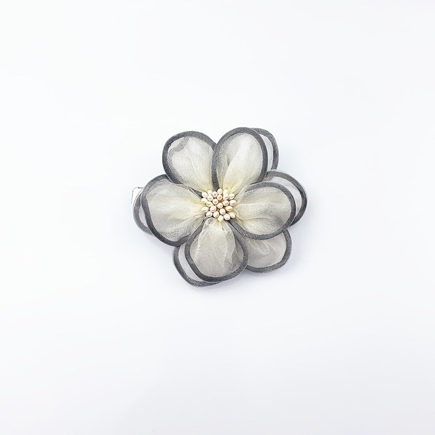 Vintage Flower Sweet Hair Clip for Women