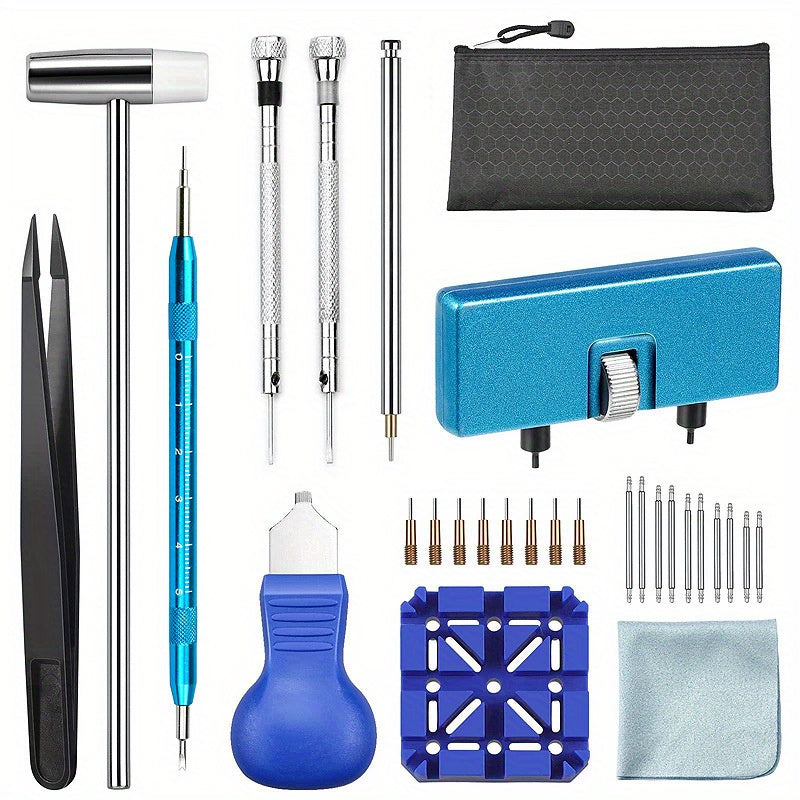 Watch Repair Kit - Watch Replacement, Band Adjustment, Cleaning
