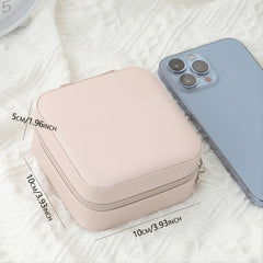 Portable Jewelry Storage Box - Jewelry Organizer Case