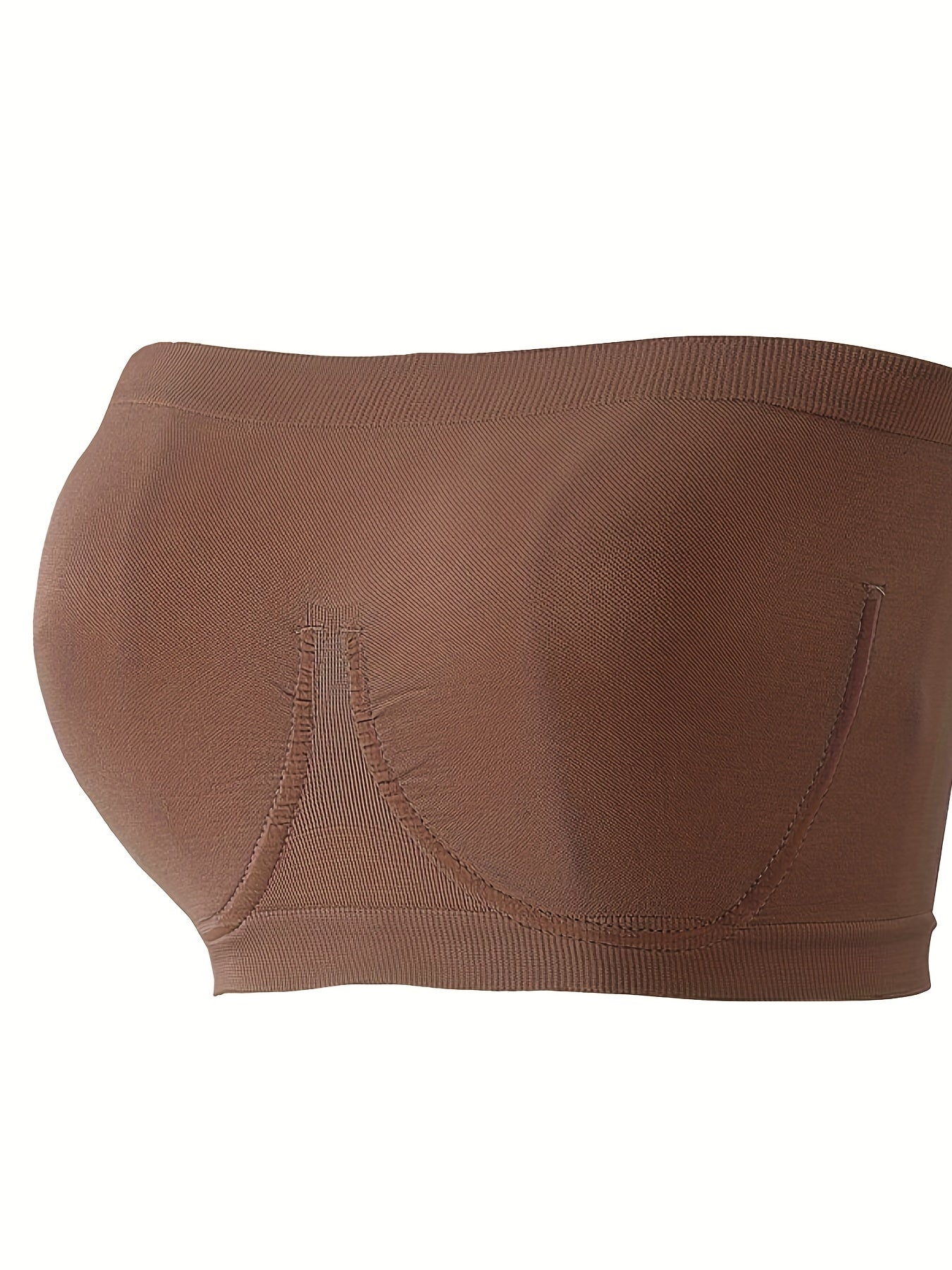 4pcs Strapless Bandeau Bras Stretch Everyday Bra Women's Lingerie & Underwear