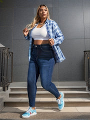  High Stretch Skinny Jeans - Button Fly