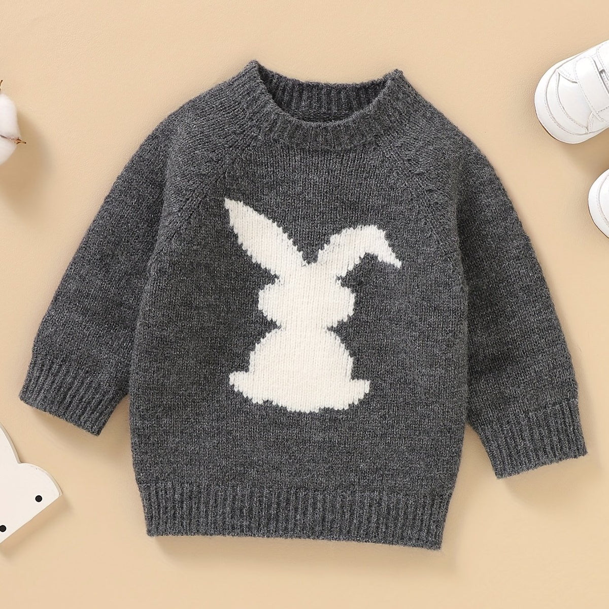 Lovely Bunny Baby Knitted Sweater Kids Top