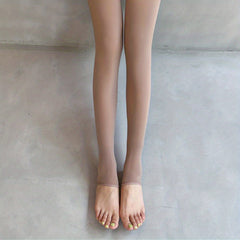 High Waist Slim Footed Pantyhose Women's Stockings
