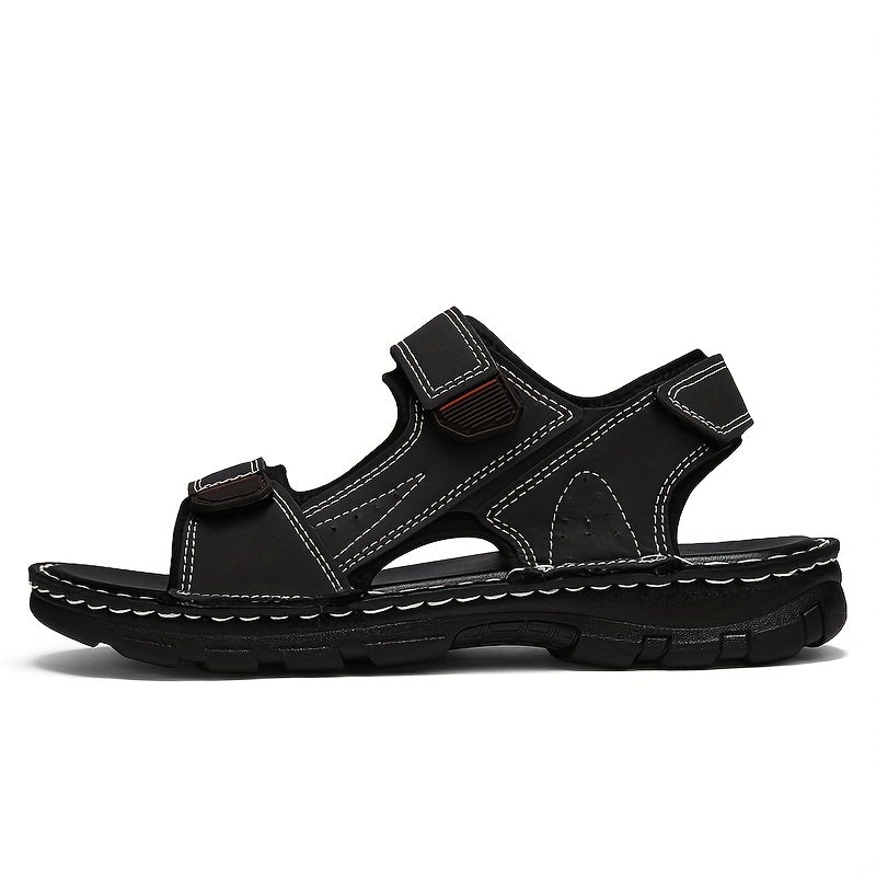 Men's Slip On Sandals Adjustable Outdoor Walking Shoes
