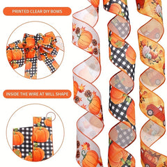 Halloween Holiday Decorations  Pumpkin Maple Webbing Fall Maple