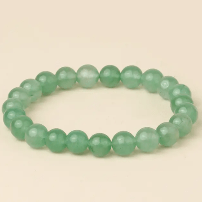 8mm Natural Stone Beaded Bracelet Healing Energy Semi Precious Gemstone
