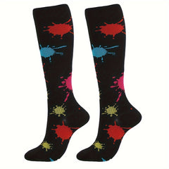Compression Socks For Women Men Knee High for Nurses Running